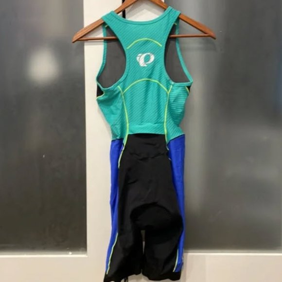 Pearl Izumi Women's Elite Pursuit Tri Suit (NO Bra) - Size Med - Dazzling Blue - Picture 7 of 10